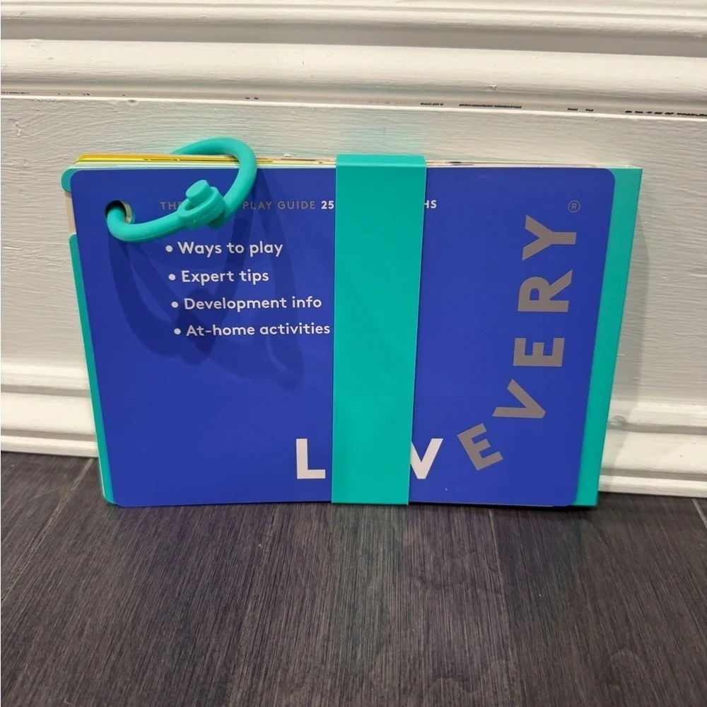 NWT Lovevery 25-28 Month Blue and Teal Kids Playguide Cards